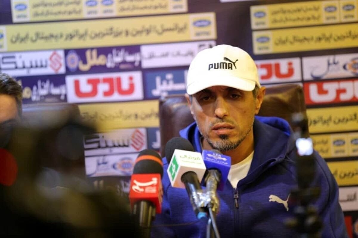 خطیبی: پیش از گلِ ملوان، تیم برتر میدان بودیم/ با بی‌دقتی و بدشانسی به گل نرسیدیم