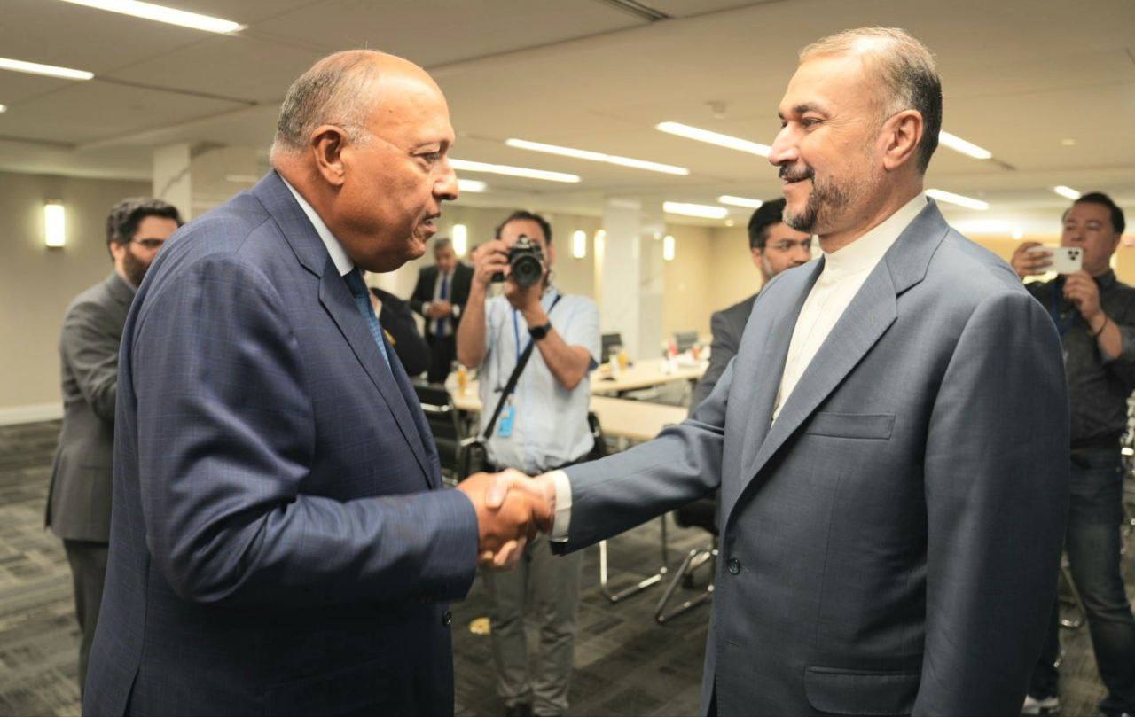 دیدار امیرعبداللهیان با وزرای امور خارجه مصر، سنگاپور و سوئیس در نیویورک