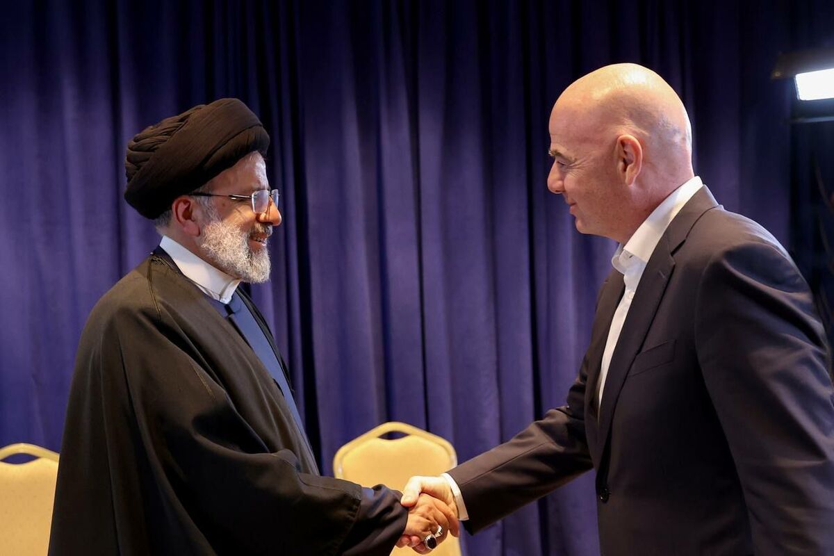 واکنش اینفانتینو به دیدار با رئیس جمهور ایران در نیویورک + عکس