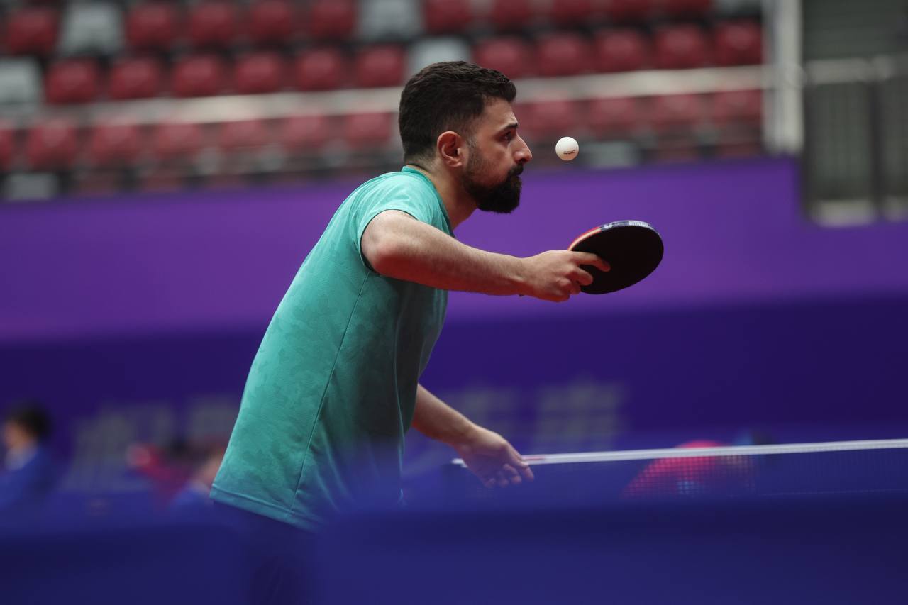 بازی‌های آسیایی هانگژو| پیروزی پینگ‌پنگ‌بازان ایران مقابل بحرین+عکس