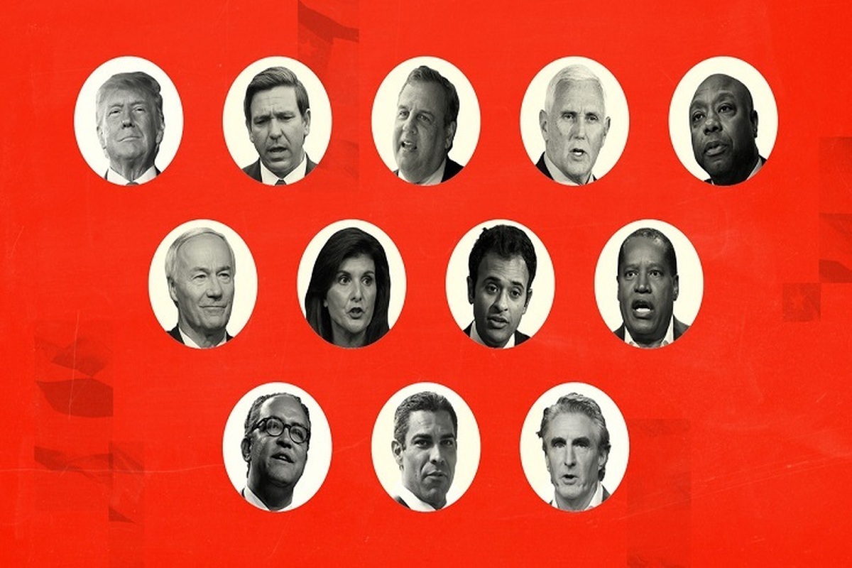 پیشتازی ترامپ در میان نامزد‌های جمهوری‌خواه