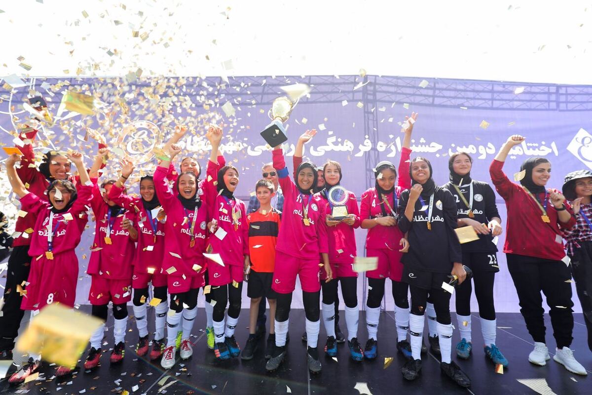 پایان دومین دوره جشنواره مهرعظام با قهرمانی دختران گرگان