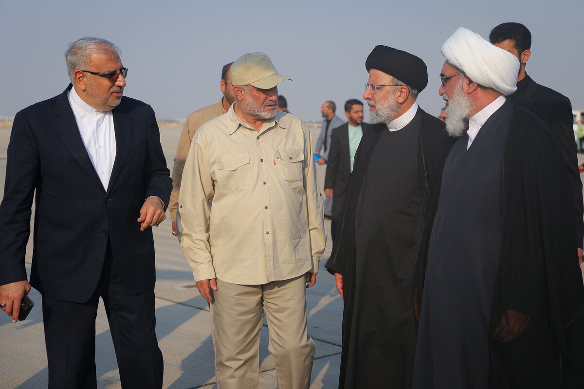 آیت‌الله رئیسی وارد شهرستان عسلویه شد