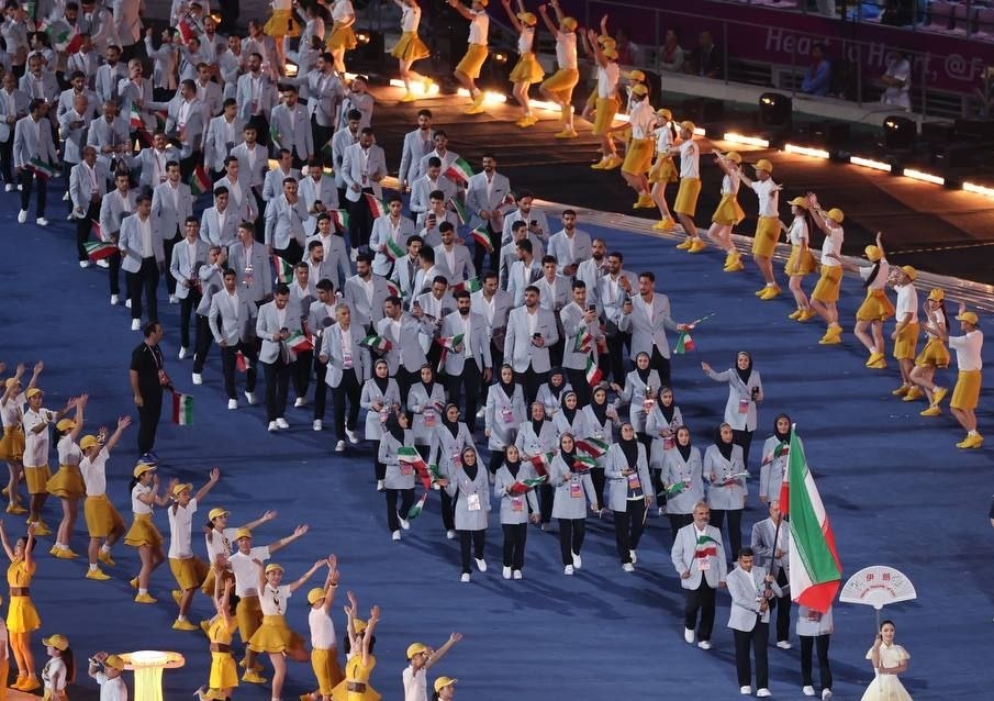 بازیهای آسیایی هانگژو| گزارش زنده میزان از مراسم افتتاحیه/ کاروان ایران آماده حضور در مراسم رژه/ + تصاویر و فیلم بازیهای آسیایی هانگژو| گزارش زنده میزان از مراسم افتتاحیه/ کاروان ایران آماده حضور در مراسم رژه/ + تصاویر و فیلم