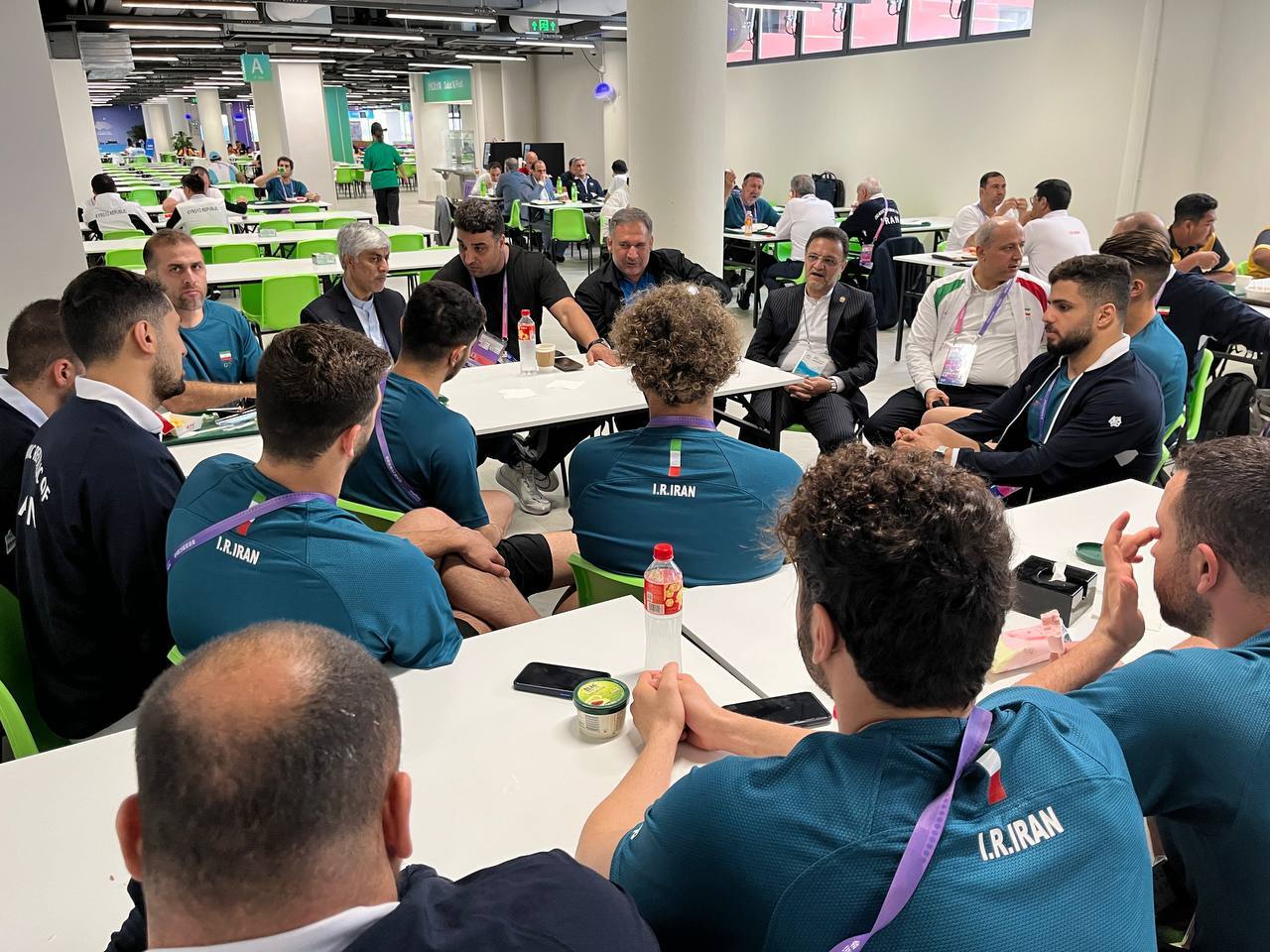 حضور وزیر ورزش و جوانان در دهکده ورزشکاران و دیدار با ملیپوشان +عکس حضور وزیر ورزش و جوانان در دهکده ورزشکاران و دیدار با ملیپوشان +عکس