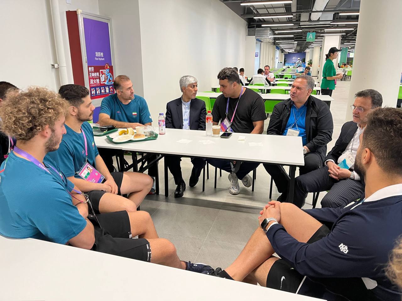 حضور وزیر ورزش و جوانان در دهکده ورزشکاران و دیدار با ملیپوشان +عکس حضور وزیر ورزش و جوانان در دهکده ورزشکاران و دیدار با ملیپوشان +عکس