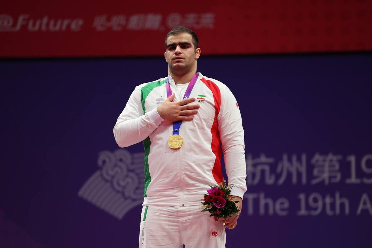 بازی‌های آسیایی هانگژو| میرزازاده هم طلا گرفت + تصاویر