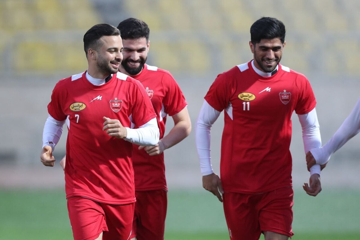 تمرین پرسپولیسی‌ها در روز جمعه