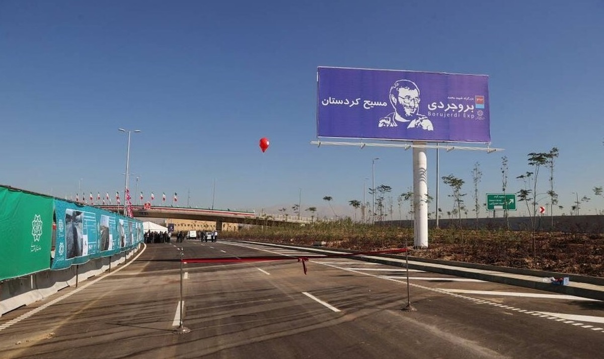«پروژه شهید بروجردی» دسترسی به غرب پایتخت را آسان می‌کند