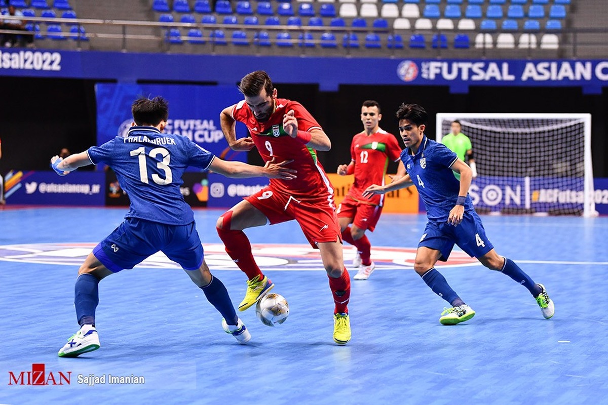 مقدماتی جام ملت‌های فوتسال آسیا| شاگردان‌ شمسایی به میزبان هم رحم نکردند