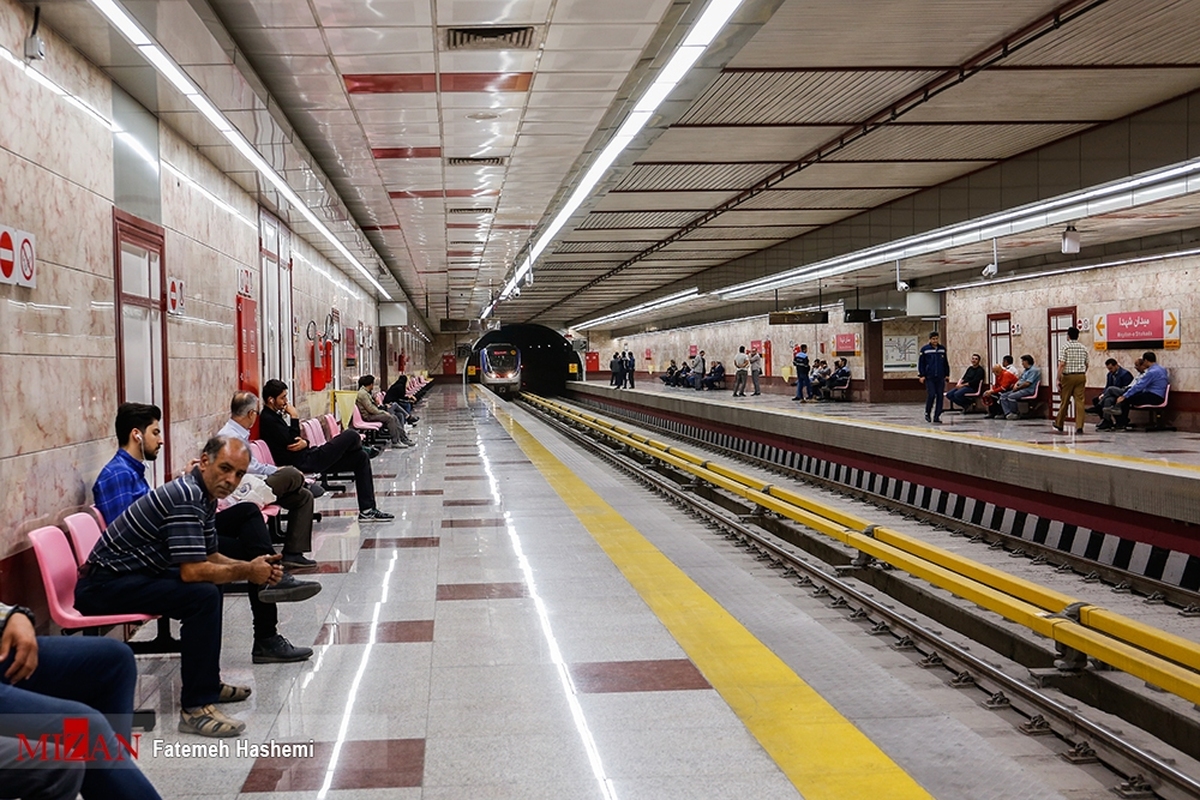 جدیدترین نقشه خطوط مترو تهران و حومه