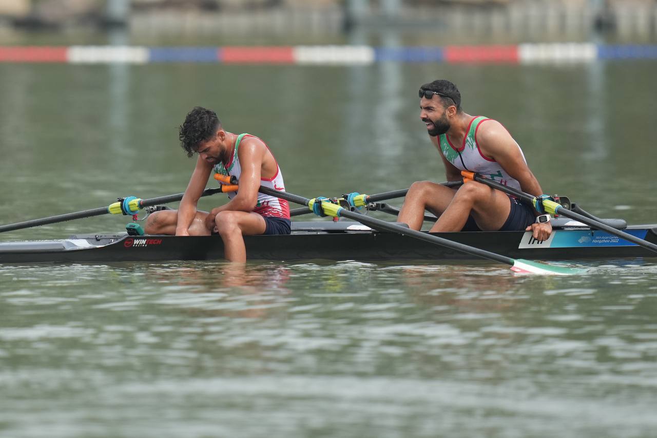 بازیهای آسیایی هانگژو| قایقرانی چراغ اول را روشن کرد/ روئینگ ۲ نفره بانوان نقرهای شد + عکس بازیهای آسیایی هانگژو| قایقرانی چراغ اول را روشن کرد/ روئینگ ۲ نفره بانوان نقرهای شد + عکس