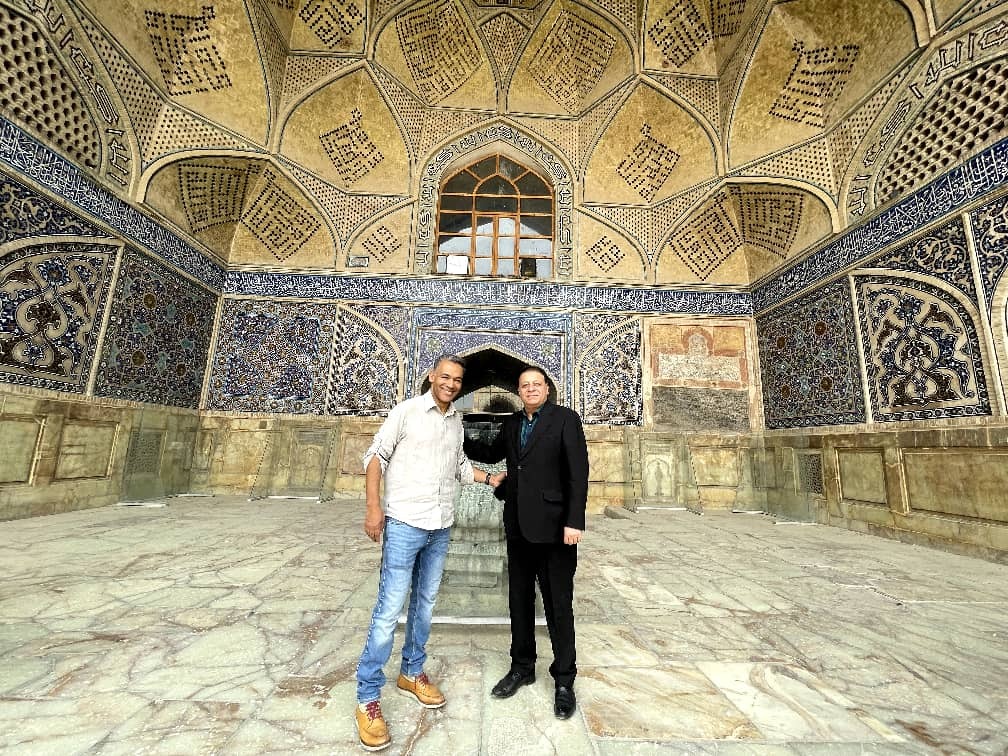 اصفهان‌گردی ساکت و مورایس در تعطیلات لیگ