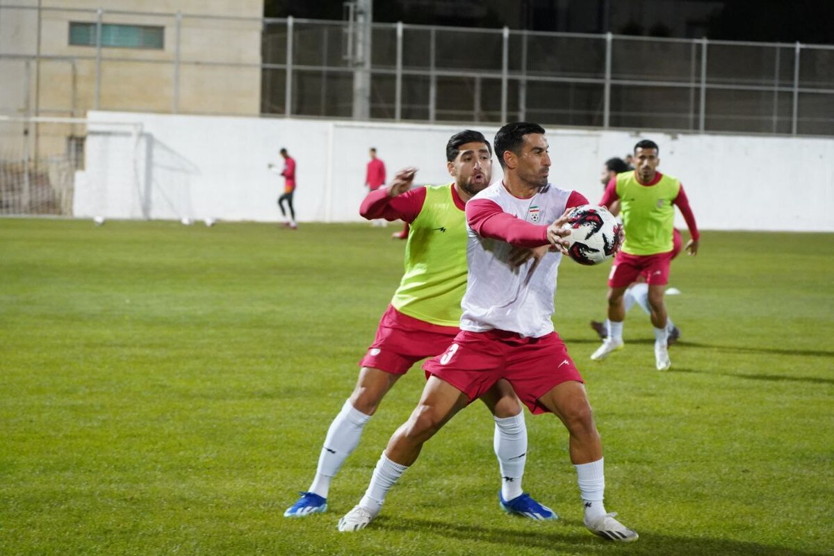 فردا، آخرین تمرین تیم ملی پیش از دیدار برابر قطر