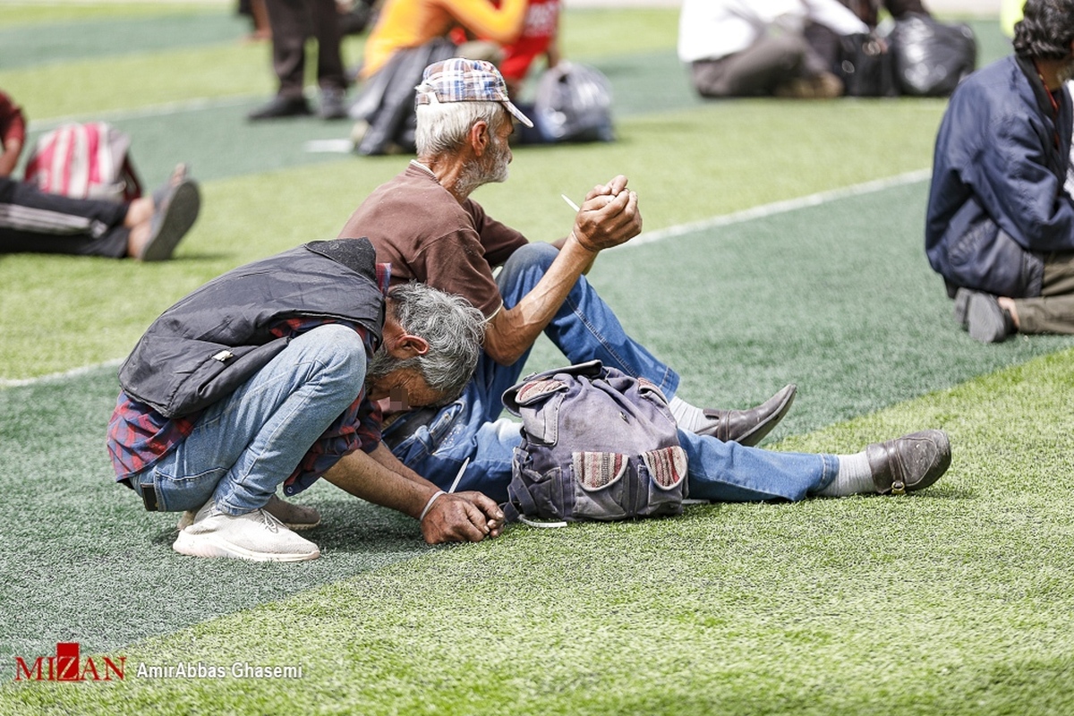 ساماندهی ۴۰ معتاد متجاهر و متکدی در محلات جنوبی کلانشهر تهران
