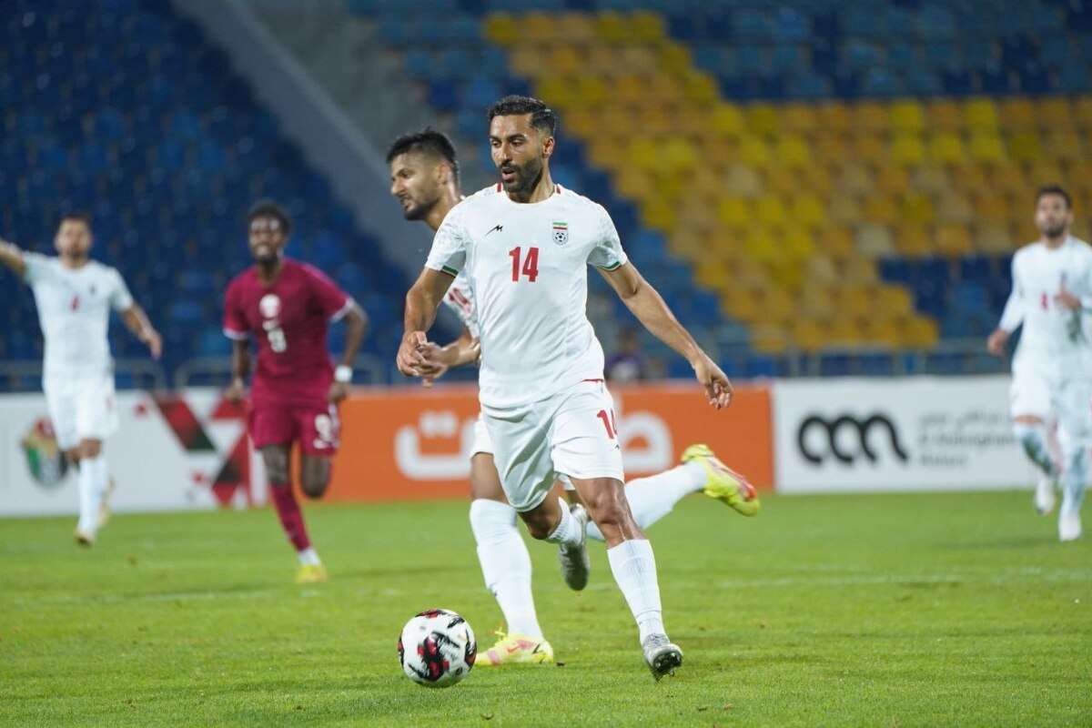 تورنمنت چهارجانبه اردن| تساوی ایران و قطر در نیمه اول