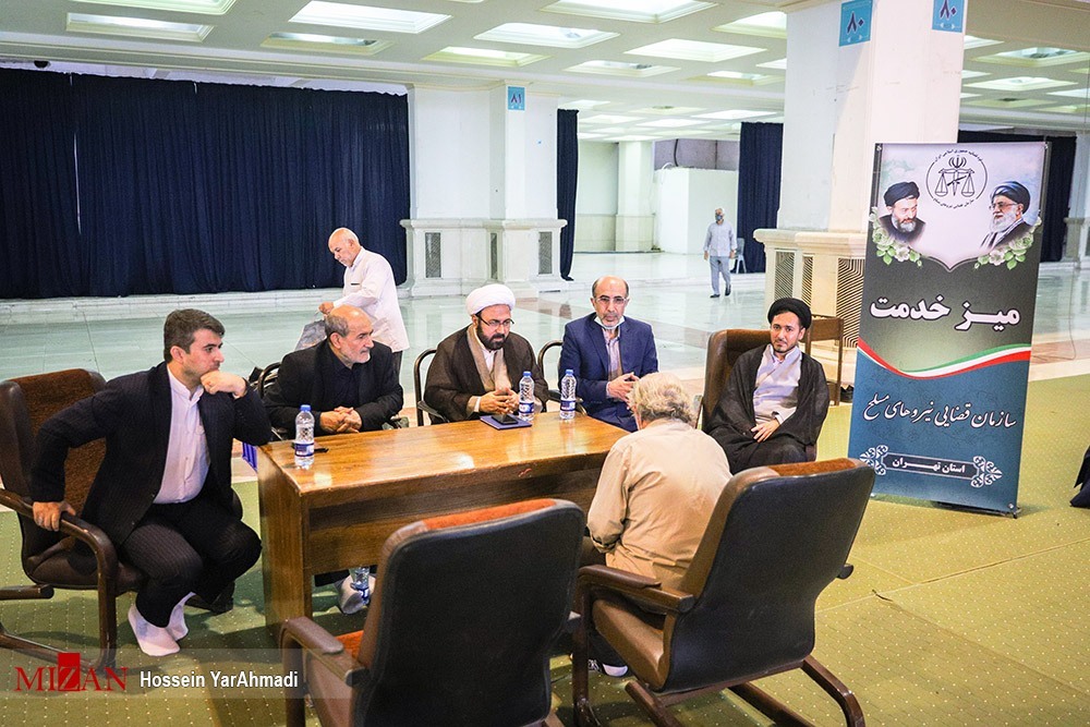 ۲۰۵ هزار و ۷۴۳ مورد ملاقات مردمی در شهریور‌ماه توسط مسئولان قضایی انجام شد/ دریافت ۱۲۳ مورد درخواست حقوقی و قضایی از نمازگزاران در میز خدمت نماز جمعه تهران