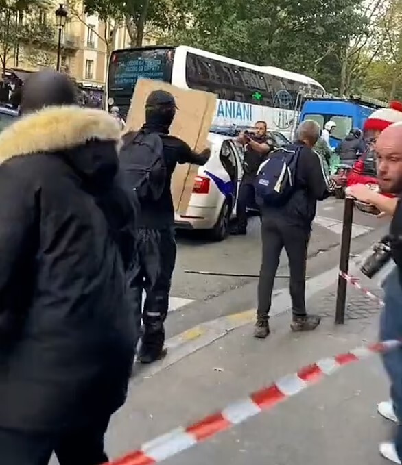 انتشار ویدئویی از خشونت مهارناپذیر مسلح‌ترین پلیس اروپا