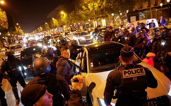 انتشار ویدئویی از خشونت مهارناپذیر مسلح‌ترین پلیس اروپا