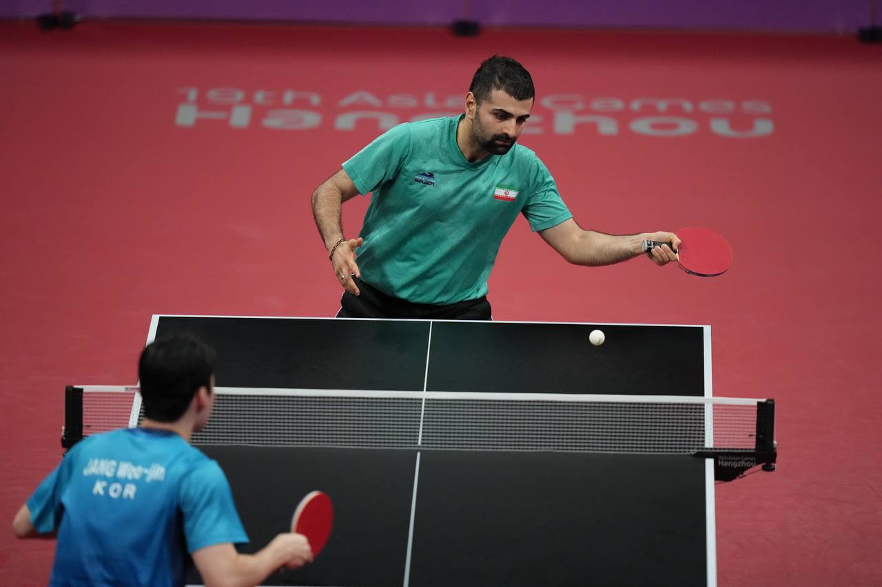 بازیهای آسیایی هانگژو| ۲ مدال نقره و ۴ برنز در ادامه روز دوم/ از تاریخسازی تنیس روی میز و دختر کابزن تا درخشش تکواندوکاران + عکس بازیهای آسیایی هانگژو| ۲ مدال نقره و ۴ برنز در ادامه روز دوم/ از تاریخسازی تنیس روی میز و دختر کابزن تا درخشش تکواندوکاران + عکس