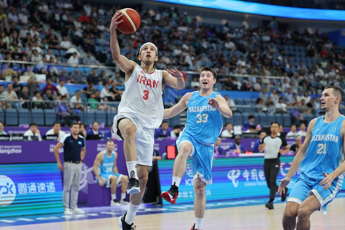 بازی‌های آسیایی هانگژو| صعود مقتدرانه بسکتبال ایران به یک چهارم نهایی با غلبه بر قزاق‌ها