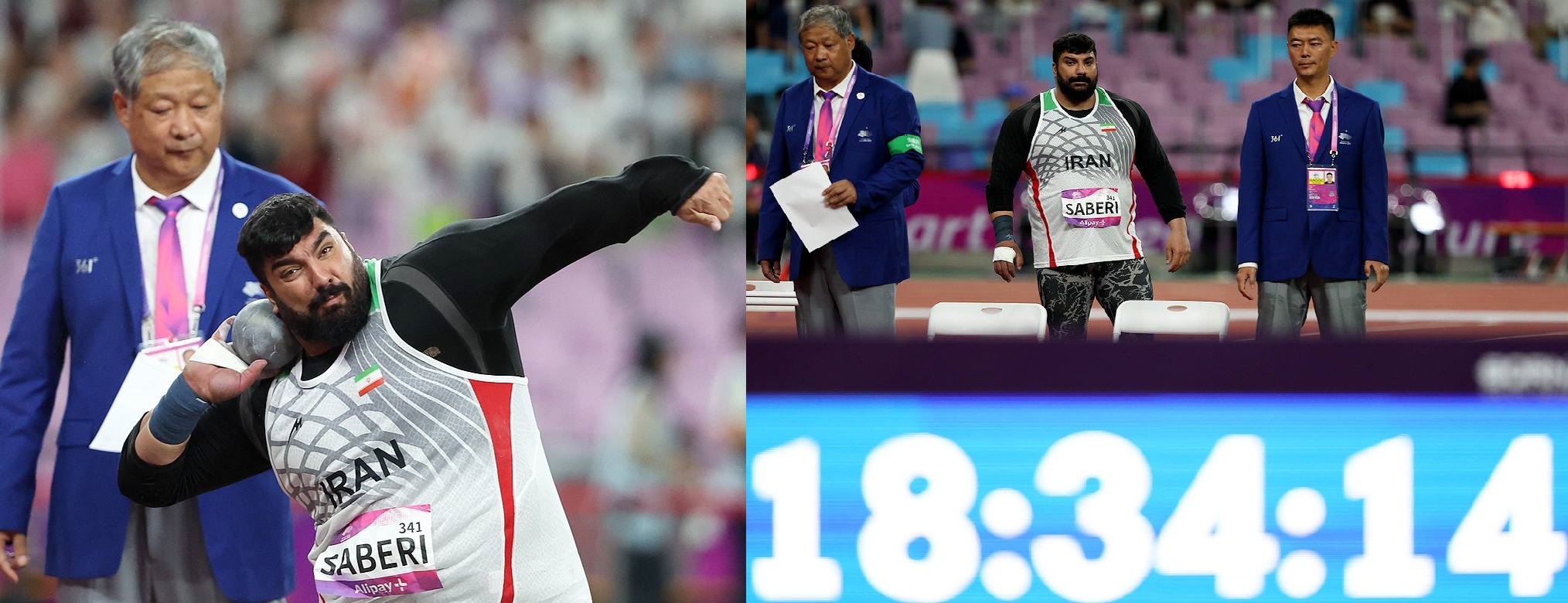 بازی‌های آسیایی هانگژو| روز هشتم با نقره آقایی در کوراش، برنز برادران عالمیان و صعود افضلی به فینال کانو تک نفره