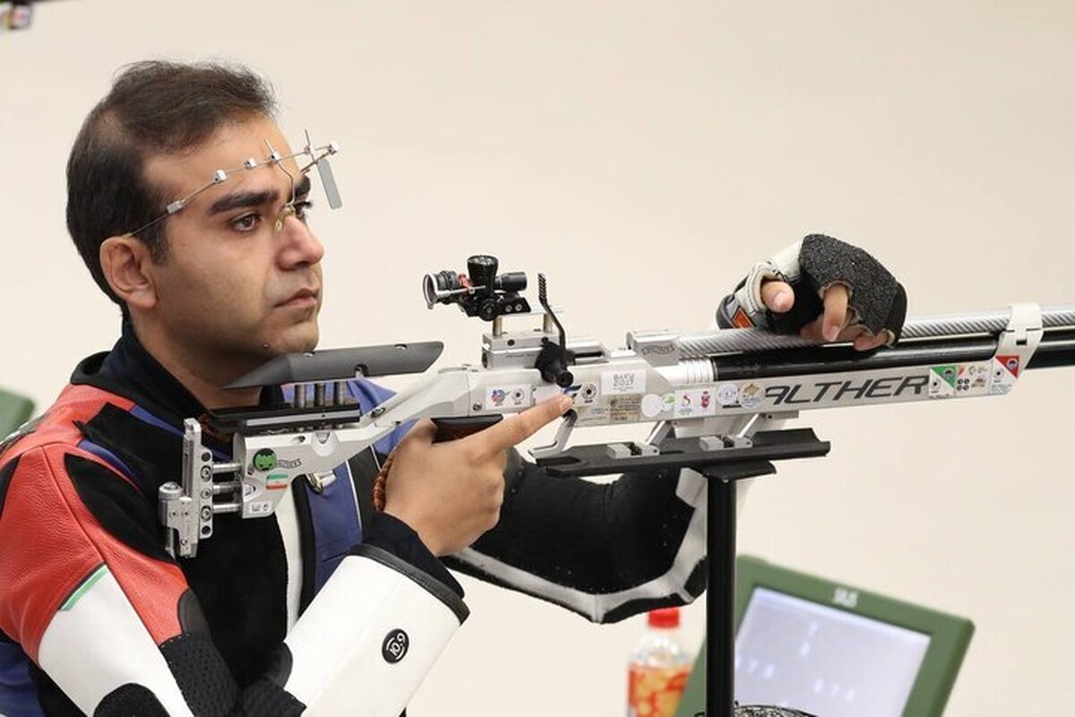 تیراندازی قهرمانی آسیا| نوروزیان در یک قدمی کسب سهمیه، ششم شد