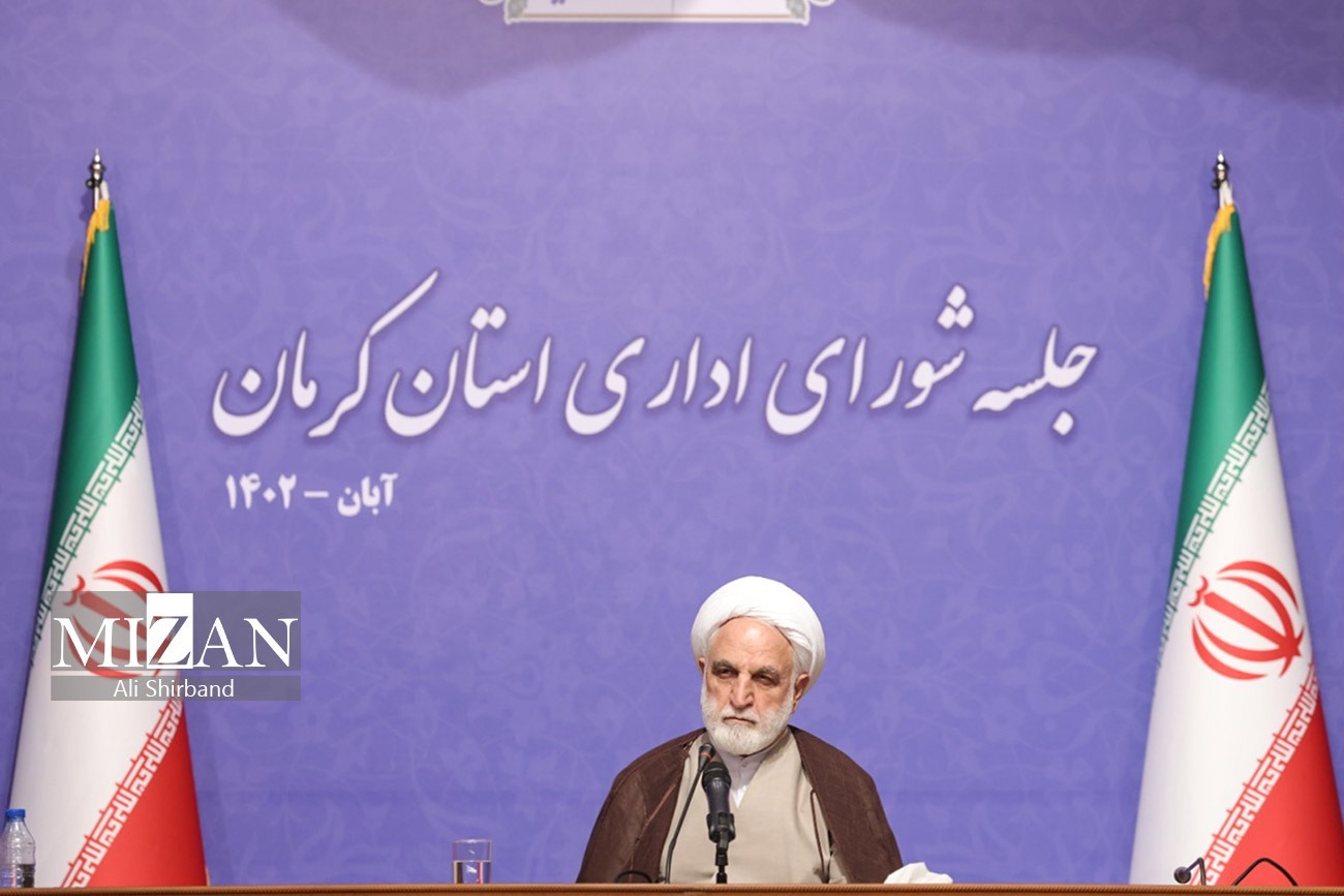 حجتالاسلام والمسلمین محسنی اژهای: نقش تولید در جنگ ترکیبی برای خنثی کردن تحریمهای ظالمانه، نقشی اثرگذار است/ مبارزه بدون تبعیض و بدون تعارف با فساد و مفسد در عرصههای گوناگون، جزو اولویتهای اصلی قوه قضاییه است حجتالاسلام والمسلمین محسنی اژهای: نقش تولید در جنگ ترکیبی برای خنثی کردن تحریمهای ظالمانه، نقشی اثرگذار است/ مبارزه بدون تبعیض و بدون تعارف با فساد و مفسد در عرصههای گوناگون، جزو اولویتهای اصلی قوه قضاییه است