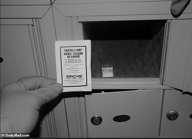 تصاویر کوکائین کشف شده در کاخ سفید منتشر شد