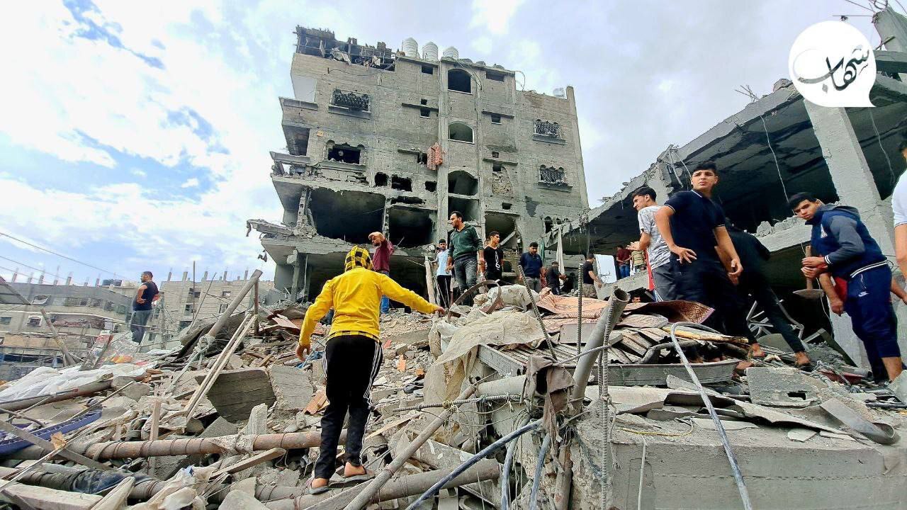 شهادت ده‎ها نفر در پی بمباران مجدد اردوگاه جبالیا/ ۴۷ نظامی صهیونیست در عملیات زمینی به هلاکت رسیدند