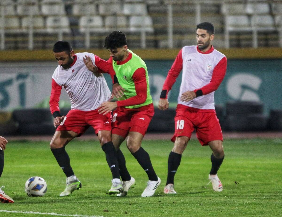 اعلام برنامه آخرین تمرین تیم ملی پیش از بازی با هنگ‌کنگ