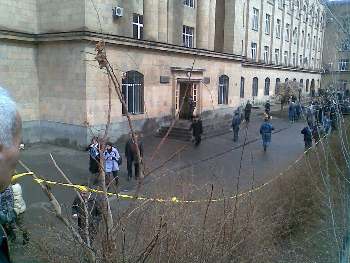 انفجار در دانشگاه ایروان؛ یک کشته و شماری مجروح