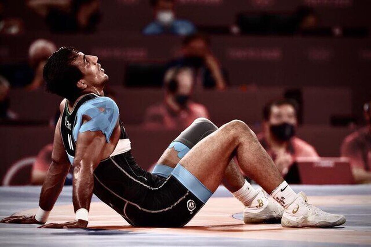 گرایی یک سال از حضور در میادین کشتی محروم شد/ المپیک از دست رفت