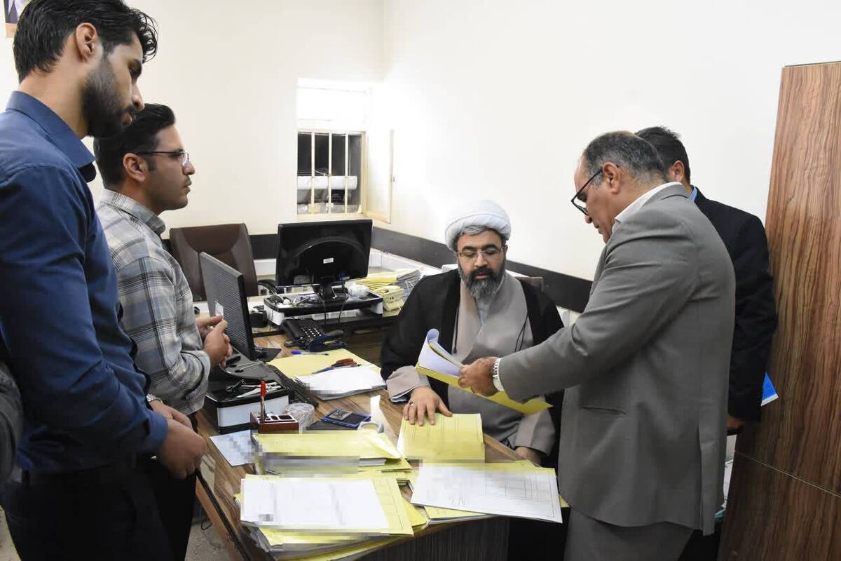 رئیس کل دادگستری استان خراسان جنوبی از حوزه قضایی شهرستان خوسف بازدید کرد