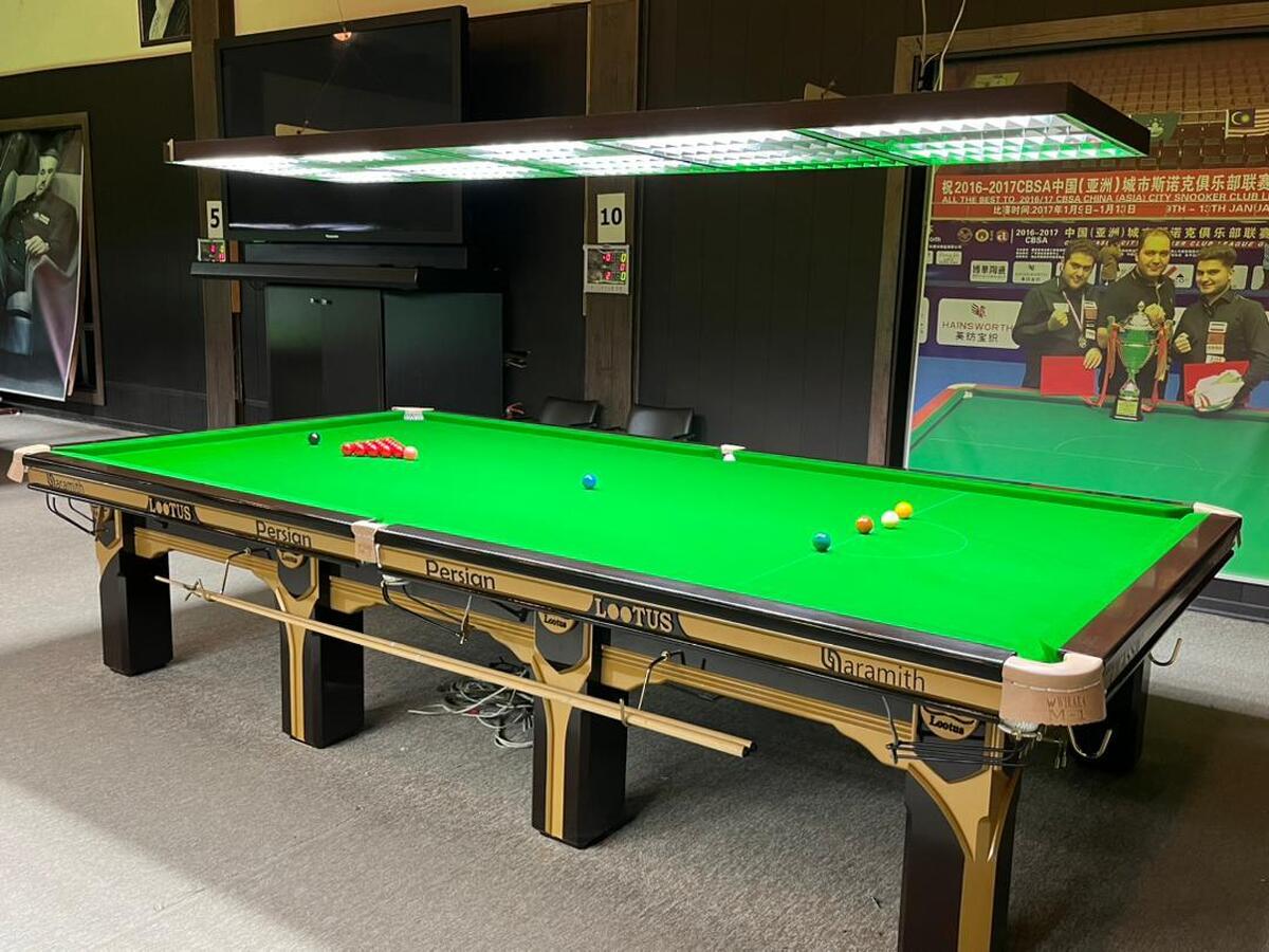 رونمایی از نخستین میز‌های اسنوکر تولید ملی مطابق استاندارد‌های جهانی + فیلم