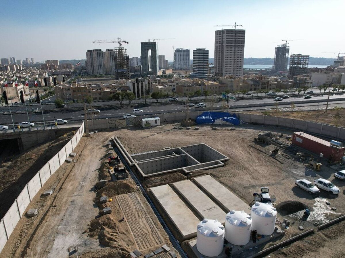 نخستین پکیج تصفیه فاضلاب شهری در منطقه ۲۲ تهران اجرا شد