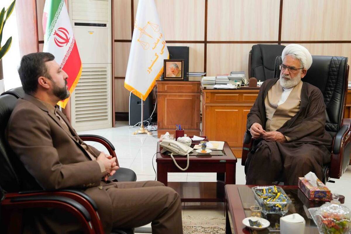 دیدار رئیس دیوان‌عالی کشور و دبیر ستاد حقوق بشر قوه قضاییه