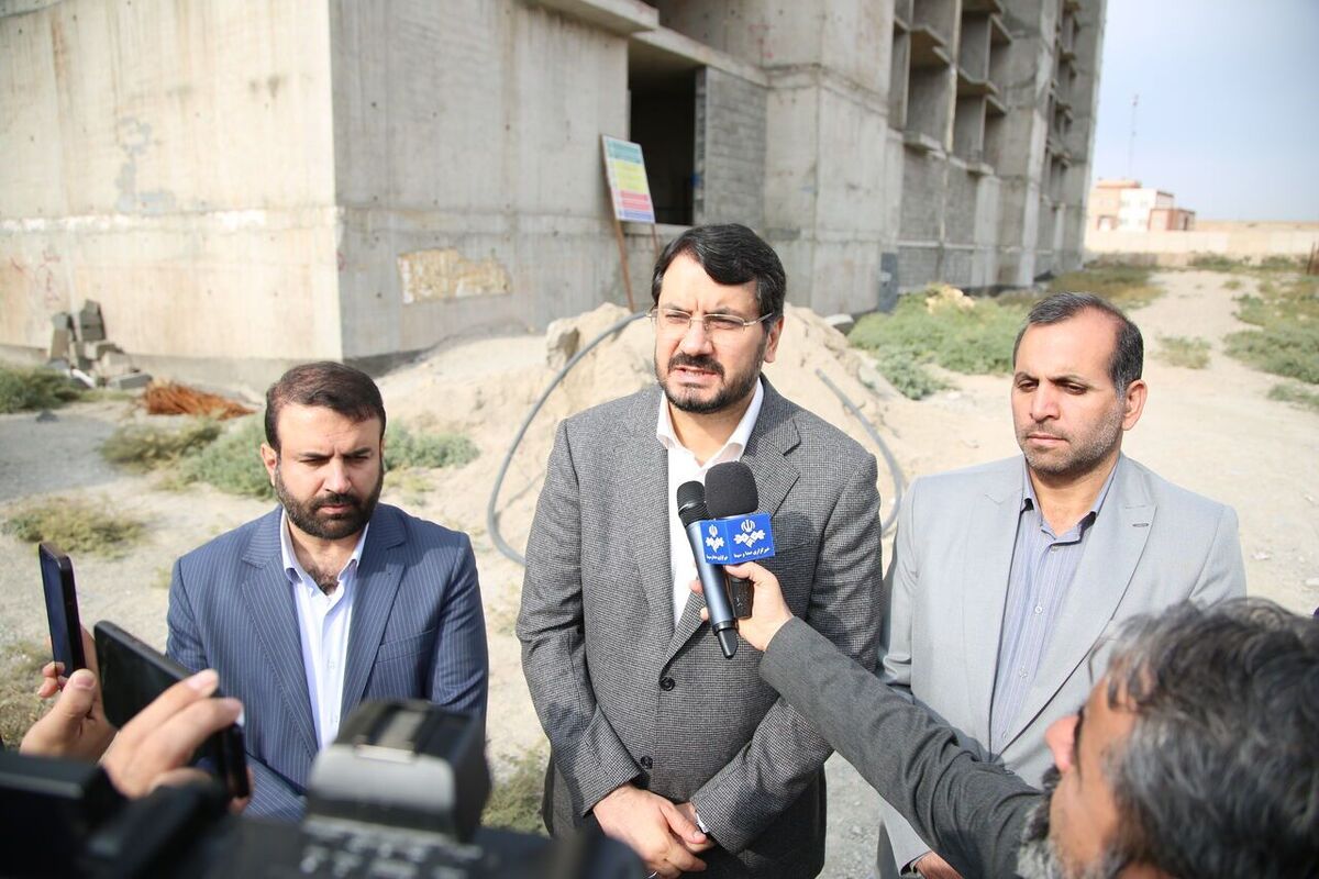 پروژه ۱۱۰۰ واحدی مسکن قرچک مقاوم سازی و آماده واگذاری است