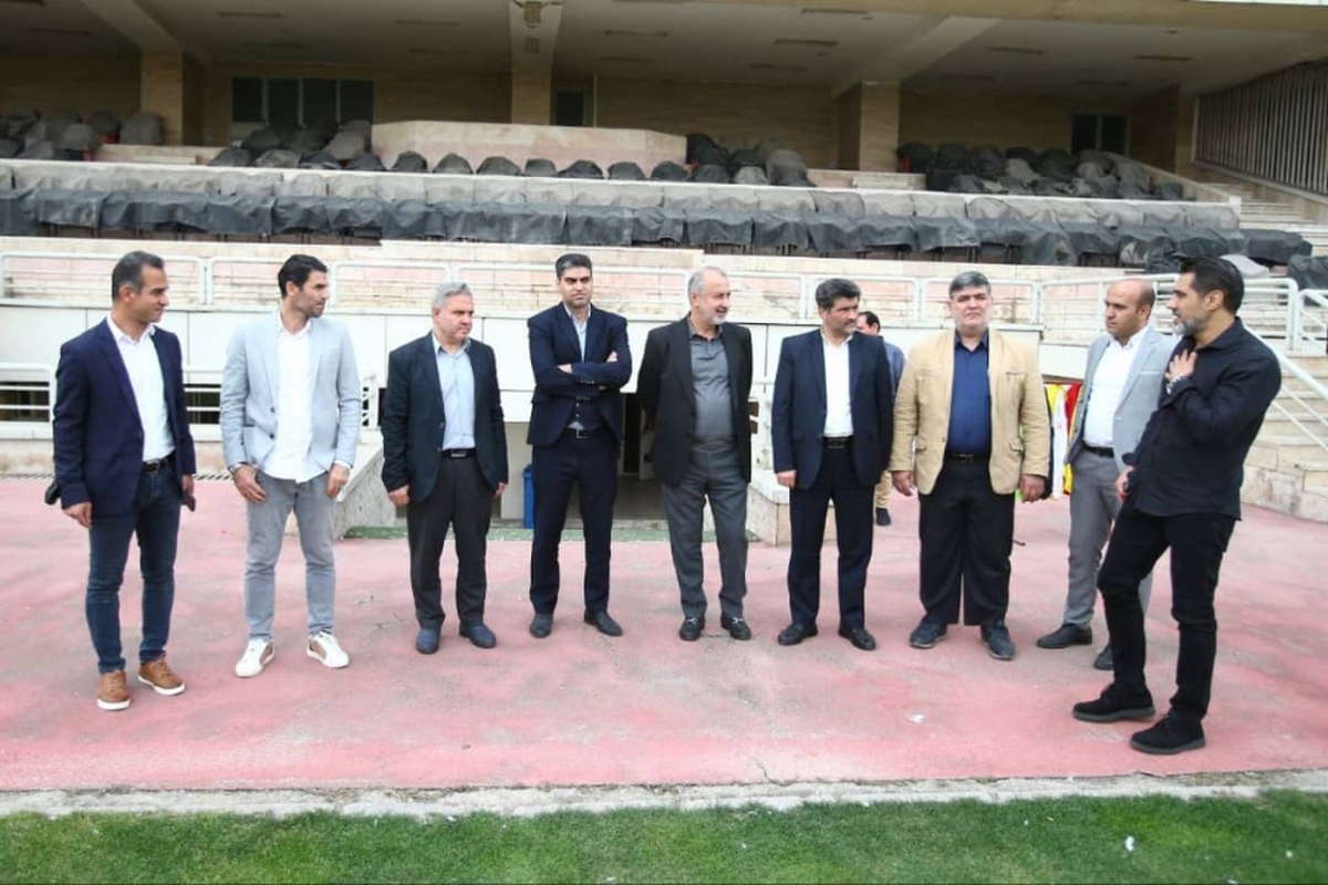 حضور مدیران سازمان بازرسی کل کشور در محل تمرین باشگاه پرسپولیس