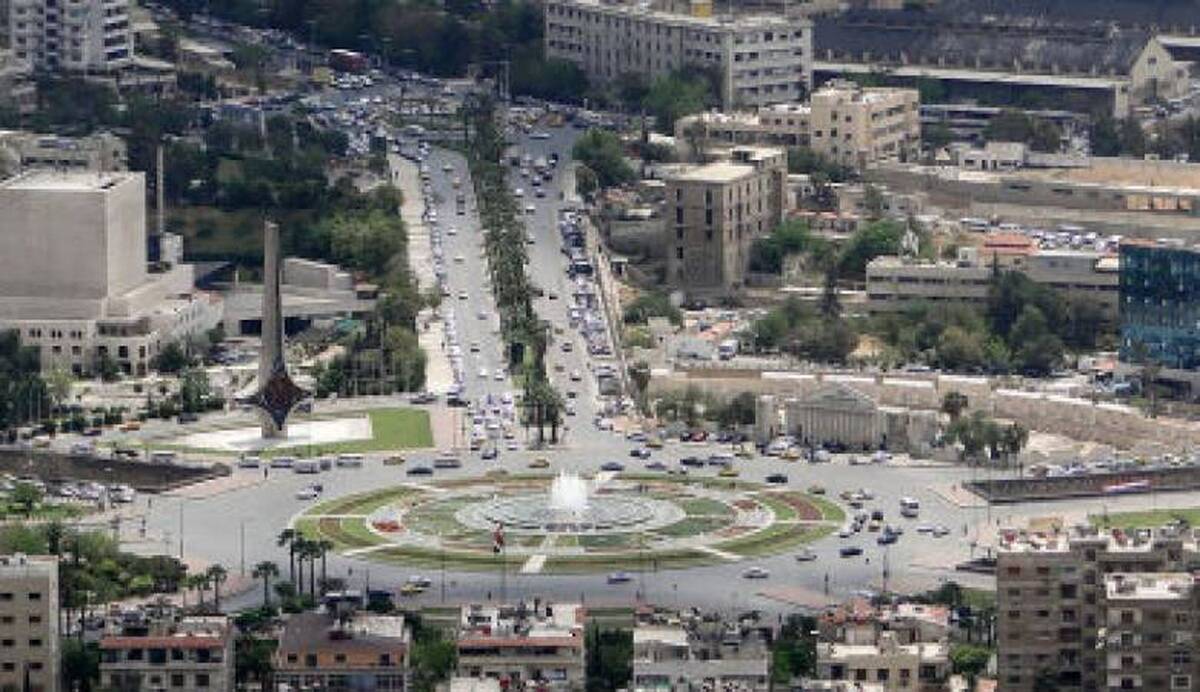 مقابله پدافند هوایی سوریه با حمله موشکی رژیم صهیونیستی به دمشق