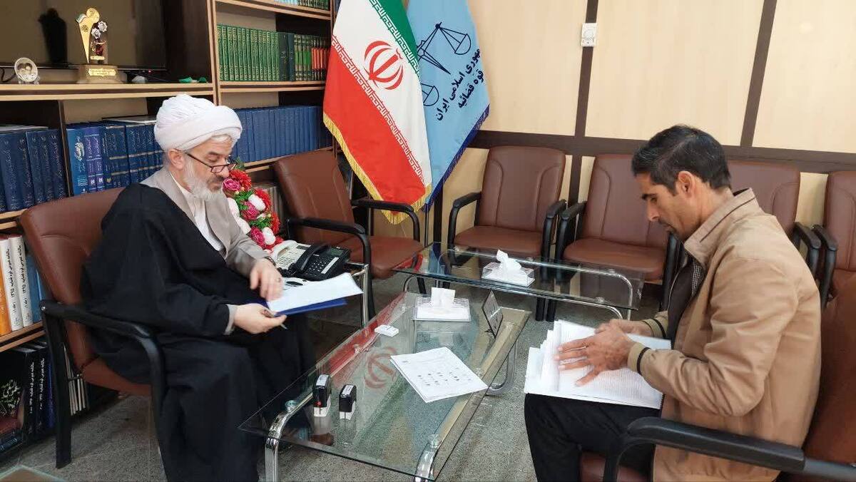 مسئولان قضایی دادگستری خراسان شمالی با ۸۱ نفر از مراجعان دیدار کردند مسئولان قضایی دادگستری خراسان شمالی با ۸۱ نفر از مراجعان دیدار کردند