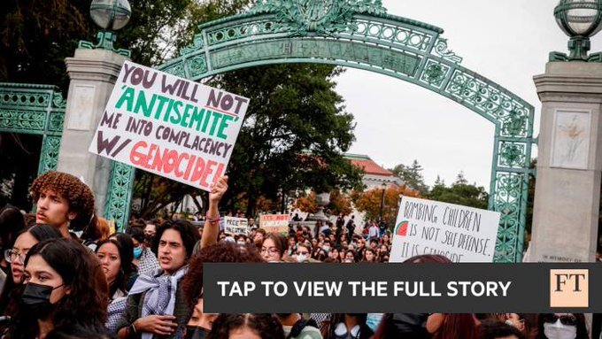 ادامه حمایت از فلسطین در دانشگاه های آمریکا