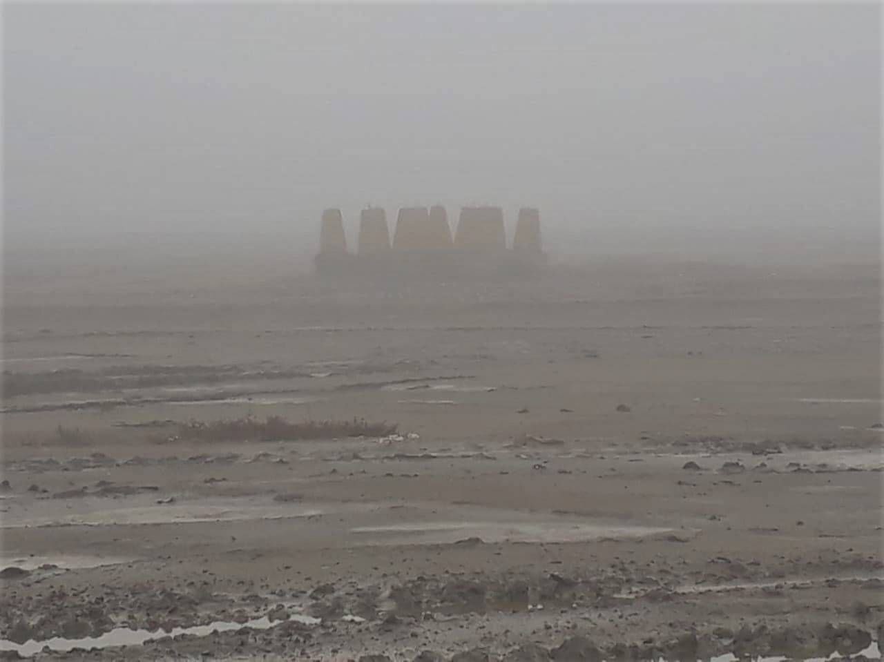 مرزبندی زمین‌های حاصل از پس‌روی آب دریا در سواحل گلستان آغاز شد
