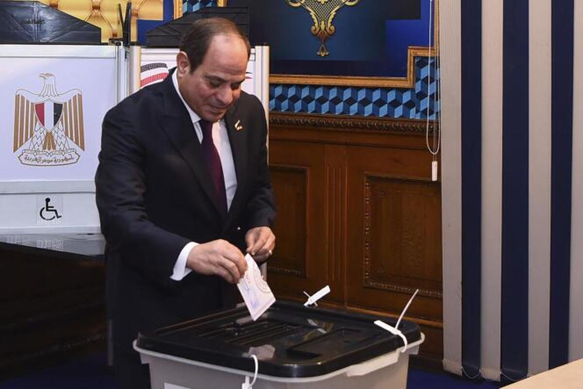 السیسی تا ۲۰۳۰ رئیس‌جمهور مصر ماند