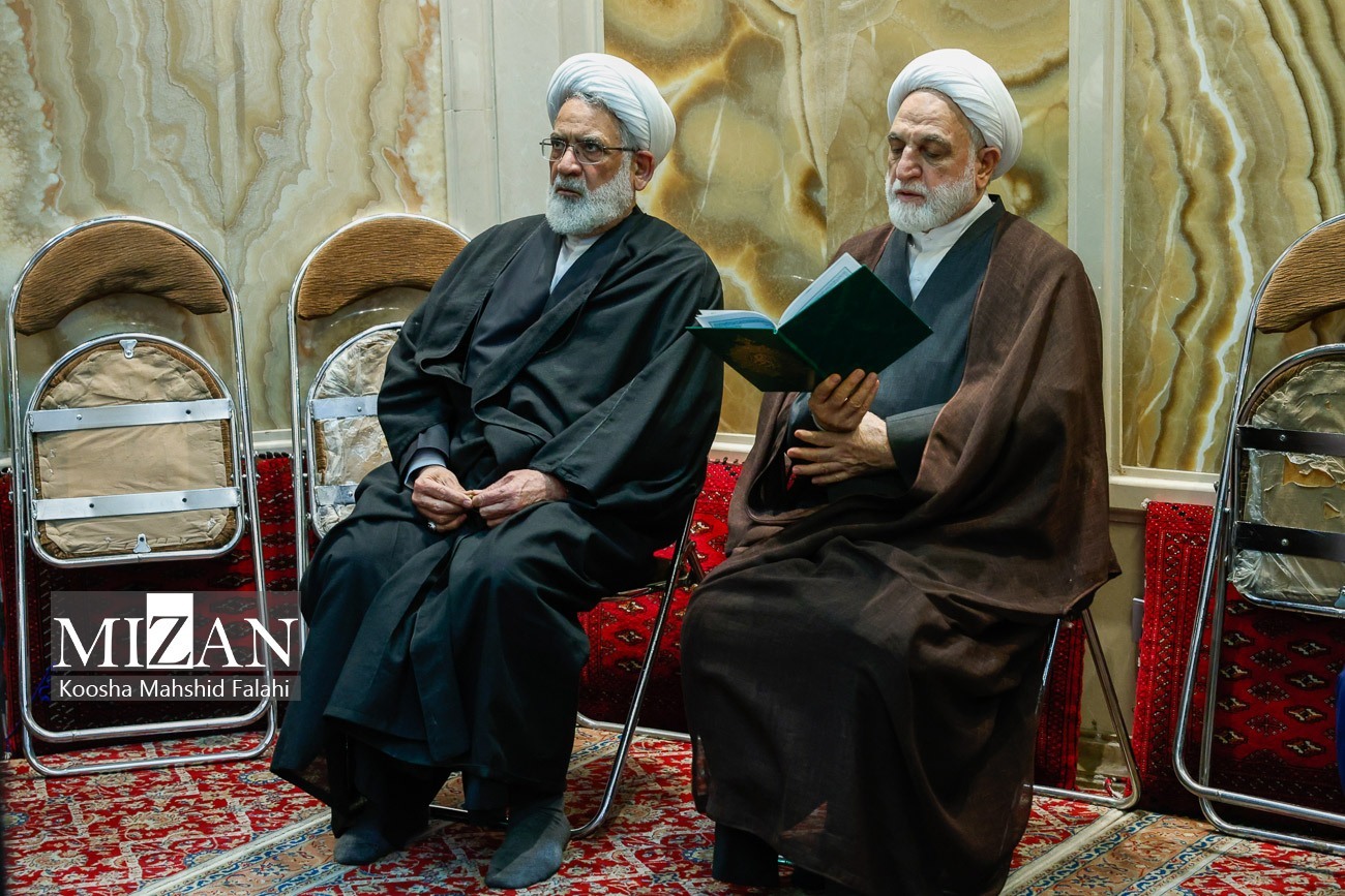 مراسم ترحیم همسر قاضی صلواتی برگزار شد