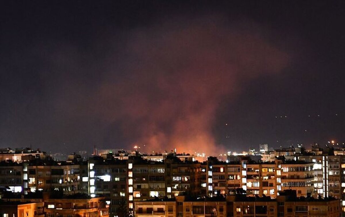 حملات موشکی رژیم صهیونیستی به حومه دمشق