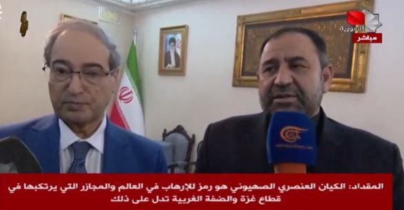 حمله هوایی صهیونیست‌ها به دمشق/ ساختمان جنبی سفارت ایران کاملا تخریب شد