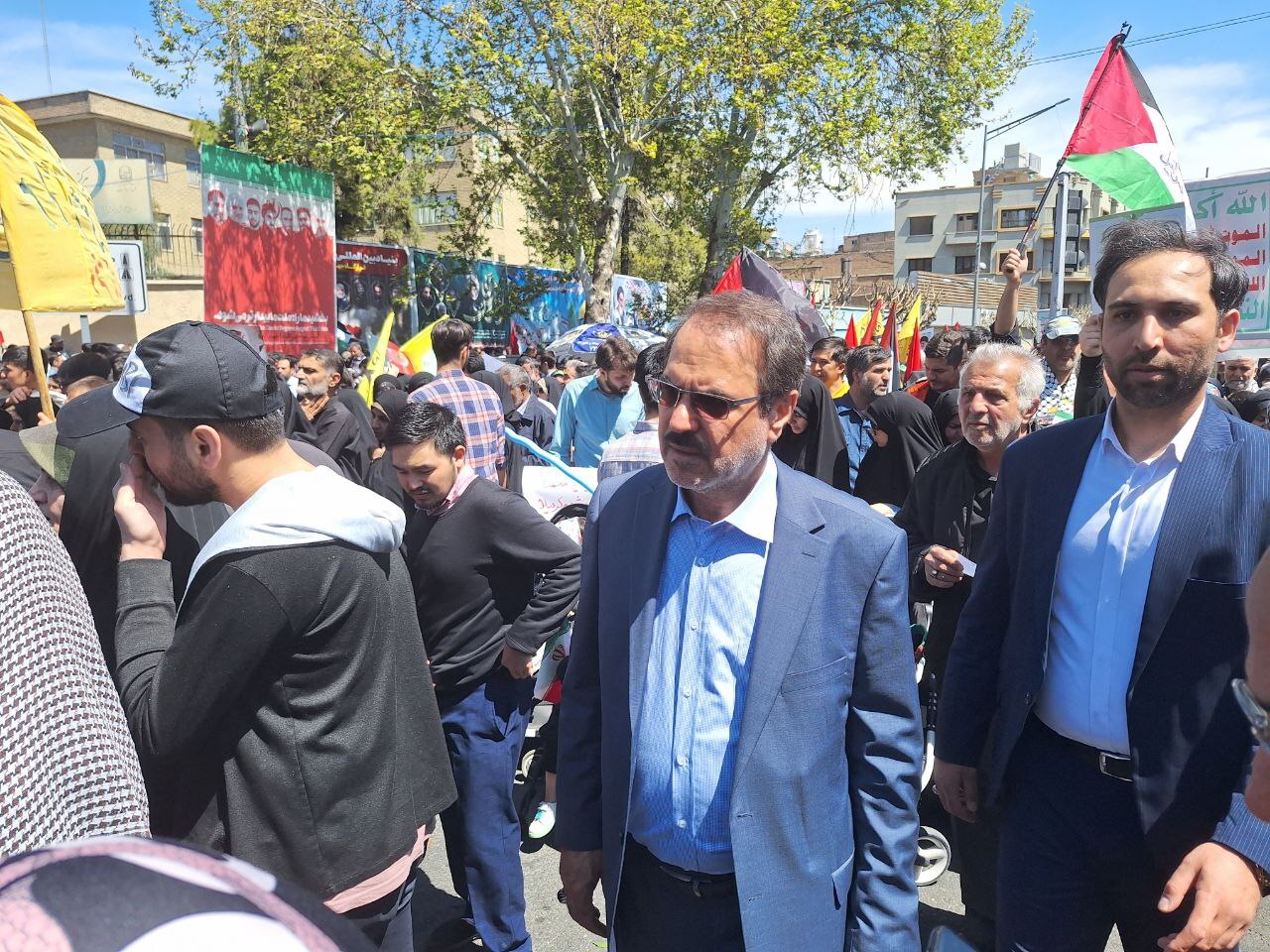 محکومیت جنایات رژیم صهوینستی در روز قدس؛ دفاع مردم ایران از غزه