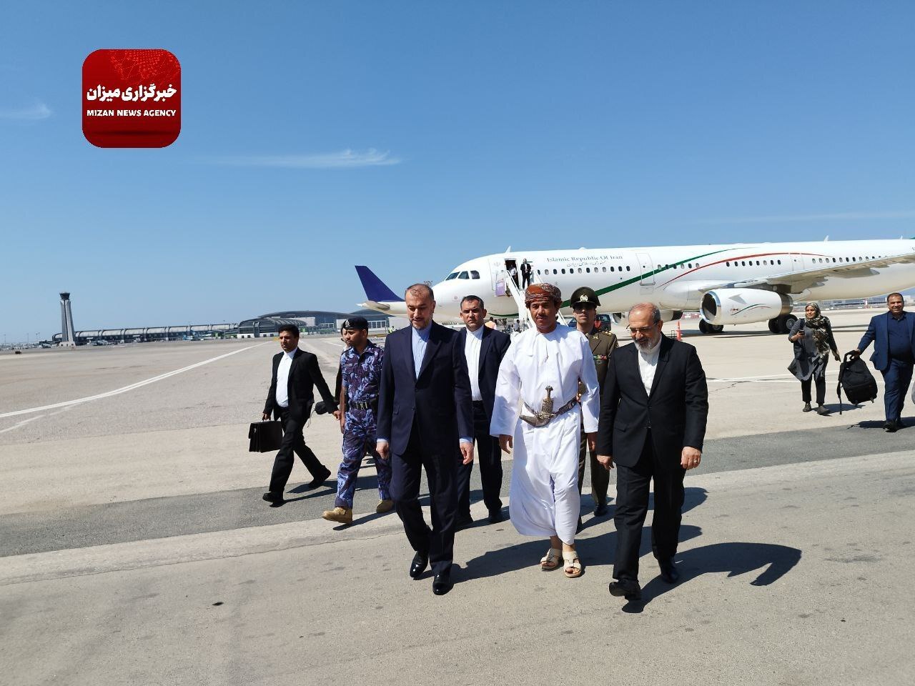 امیرعبداللهیان وارد عمان شد