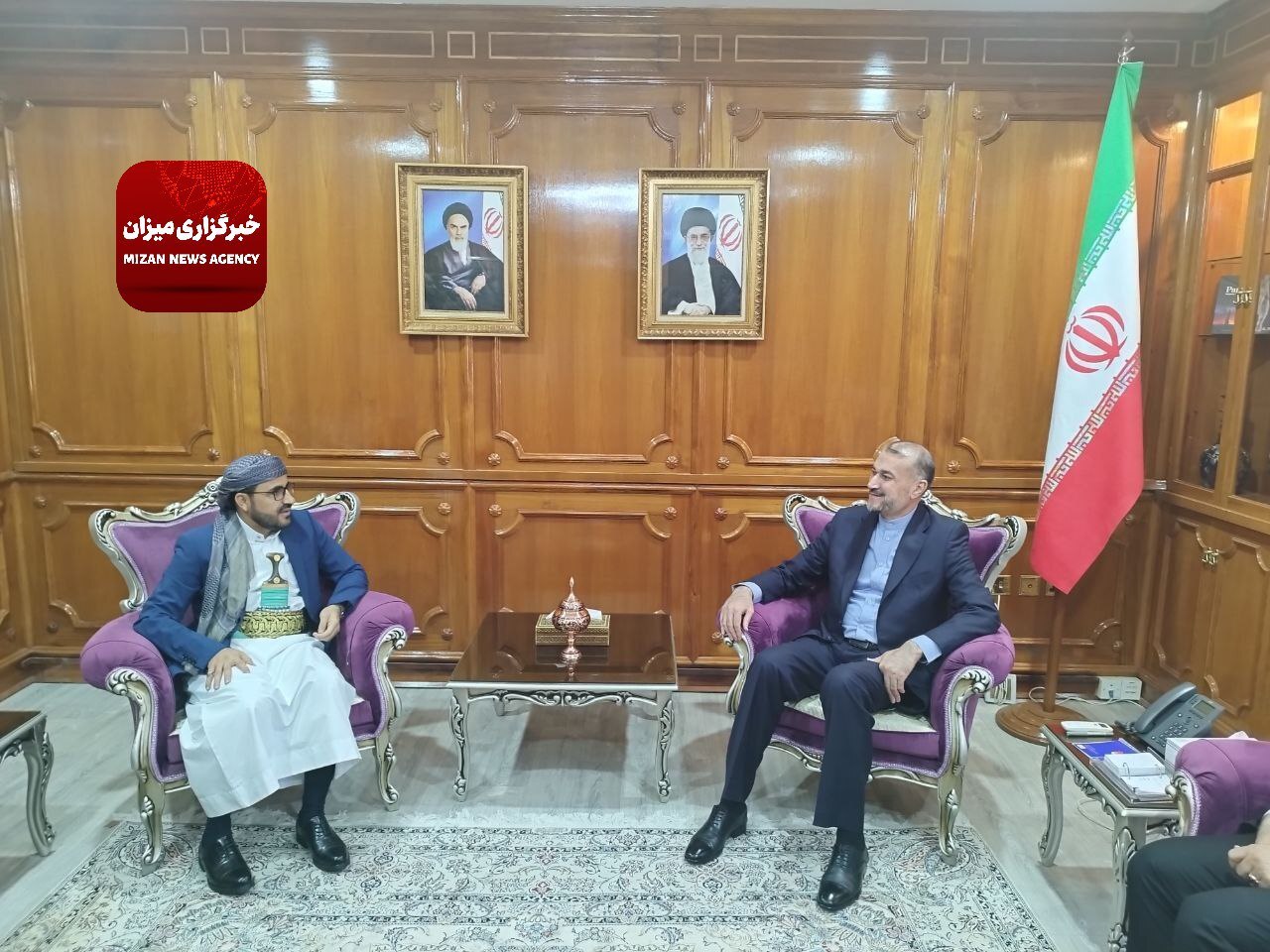 ورود امیرعبداللهیان به عمان/ وزیر امور خارجه با مذاکره‌کننده ارشد دولت نجات ملی یمن دیدار کرد